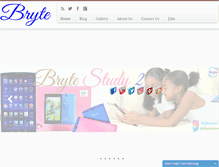 Tablet Screenshot of brytestore.com